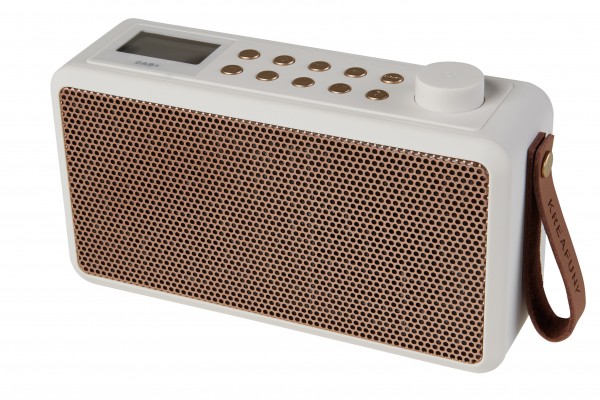 Kreafunk - iRadio DAB+ Radio Lautsprecher Weiß